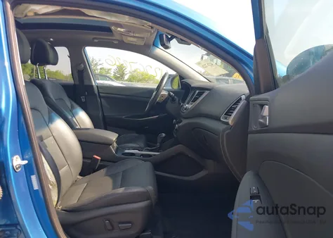 2018 Hyundai Tucson Limited from USA, damaged, VIN KM8J3CA29JU607050